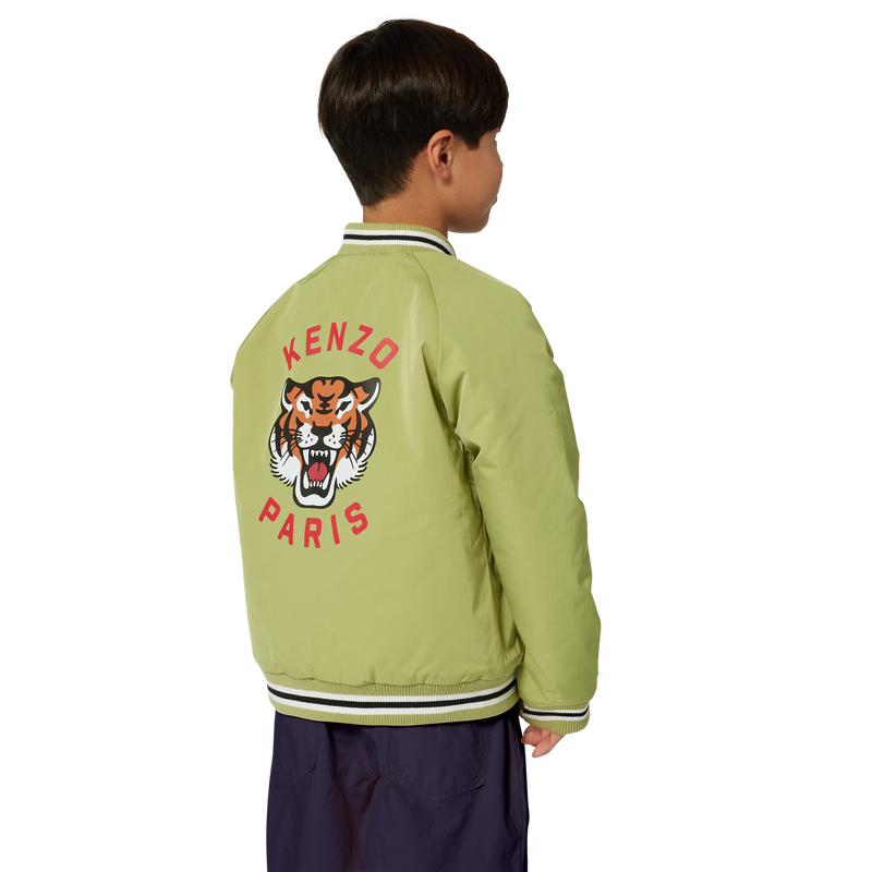 Plain cotton Bermuda shorts KENZO KIDS 
                        BOY