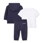 Trousers, t-shirt and cardigan set TIMBERLAND 
                    BOY