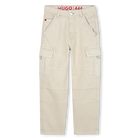 Twill trousers HUGO 
                    BOY