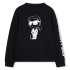 Printed sweatshirt KARL LAGERFELD KIDS 
                    BOY