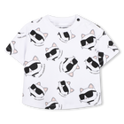 T-shirt and shorts set KARL LAGERFELD KIDS 
                    GIRL