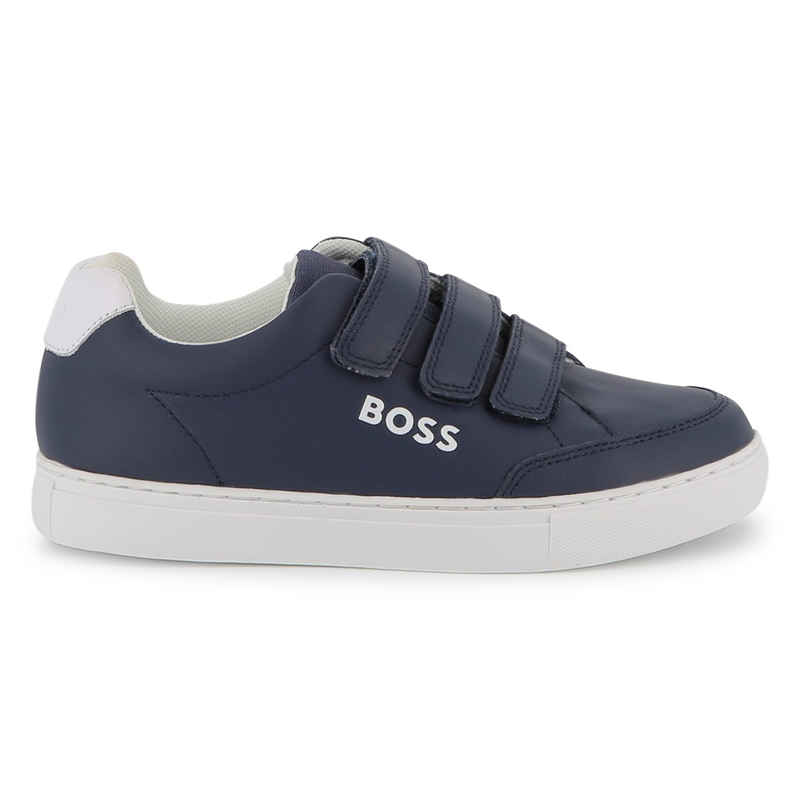 Cowhide leather sneakers BOSS 
                        BOY
