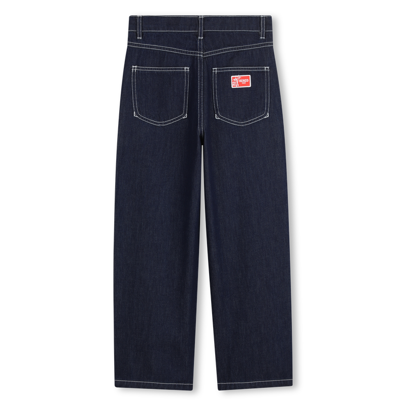 Straight fit jeans KENZO KIDS 
                        BOY