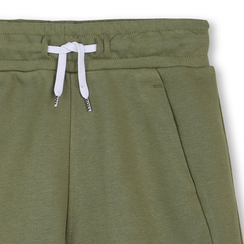 Plain fleece Bermuda shorts BOSS 
                        BOY