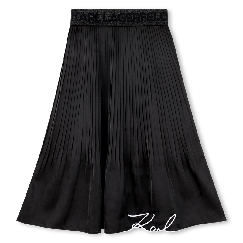 PLEATED SKIRT KARL LAGERFELD KIDS 
                        GIRL