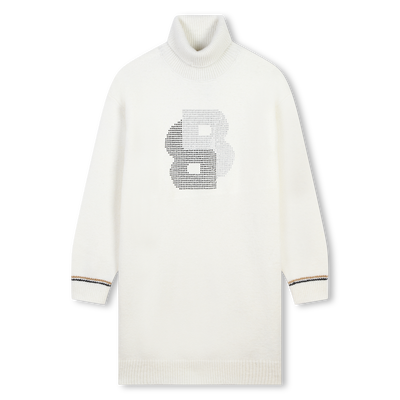 Jumper dress with diamant&eacute;s BOSS GIRL