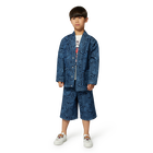 Printed denim jacket KENZO KIDS 
                    UNISEX