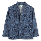 Printed denim jacket KENZO KIDS 
                    UNISEX