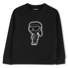 Double jersey sweatshirt KARL LAGERFELD KIDS 
                    BOY