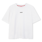 Short-sleeved T-shirt, WHITE, hi-res