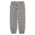 Printed jogging trousers, OFFWHITE, hi-res