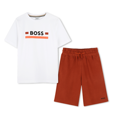 Cotton T-shirt and shorts BOSS BOY