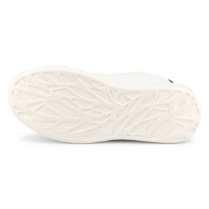 Lace-up leather trainers KARL LAGERFELD KIDS 
                        UNISEX