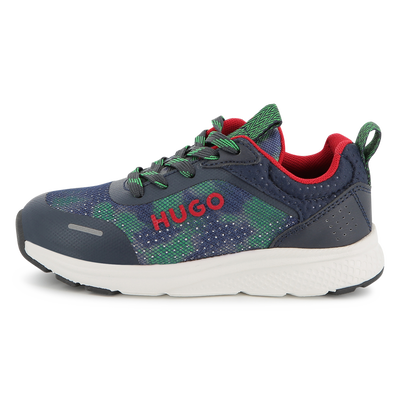 Printed lace-up trainers HUGO BOY