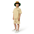 Cotton Bermuda shorts KENZO KIDS 
                    BOY