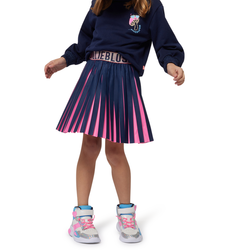 Pleated two-tone skirt BILLIEBLUSH 
                        GIRL