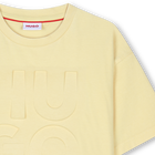 Faded cotton T-shirt HUGO 
                    BOY