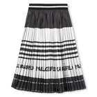Pleated midi skirt KARL LAGERFELD KIDS 
                    GIRL