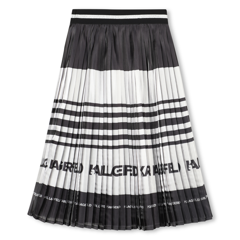 Pleated midi skirt KARL LAGERFELD KIDS 
                        GIRL
