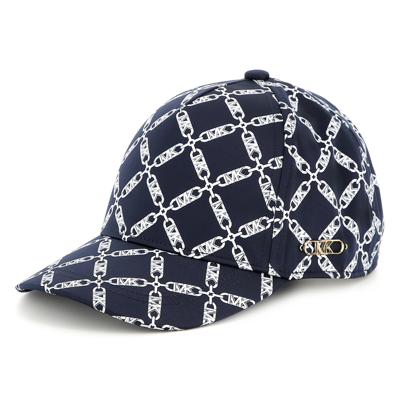 Satin-look patterned cap MICHAEL KORS 
                        GIRL