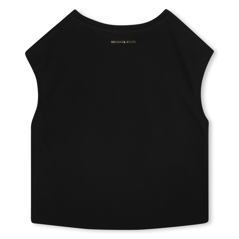 Cotton party T-shirt MICHAEL KORS 
                        GIRL