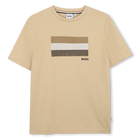 Short-sleeved t-shirt, STONE, hi-res