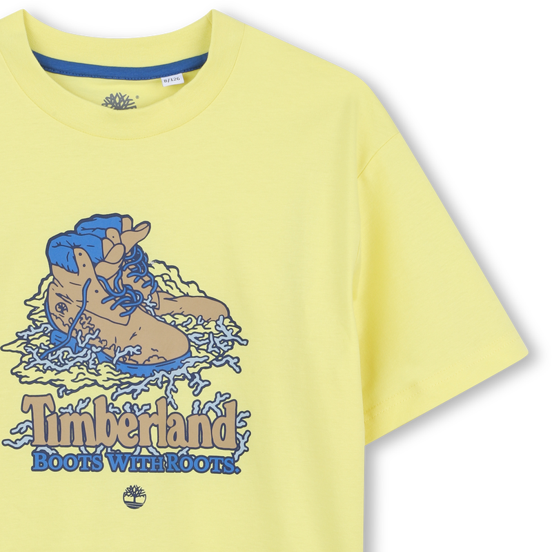 Loose T-shirt with print TIMBERLAND 
                        BOY