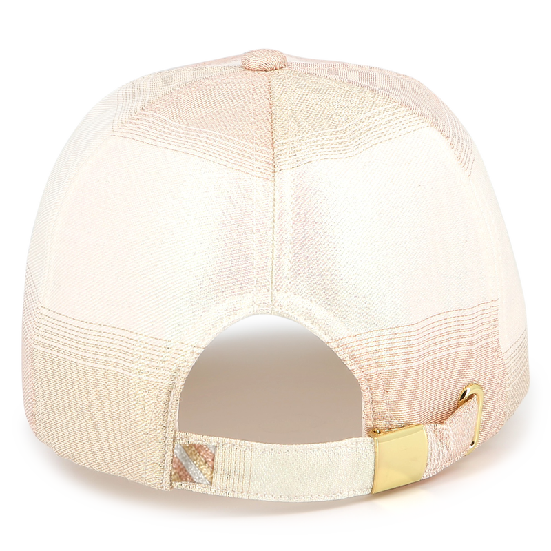 Metallic embroidered cap BILLIEBLUSH 
                        GIRL