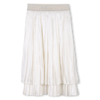 Pleated voile skirt KARL LAGERFELD KIDS 
                    GIRL