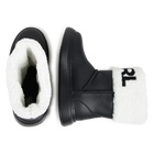 Cuffed leather ankle boots KARL LAGERFELD KIDS 
                    GIRL