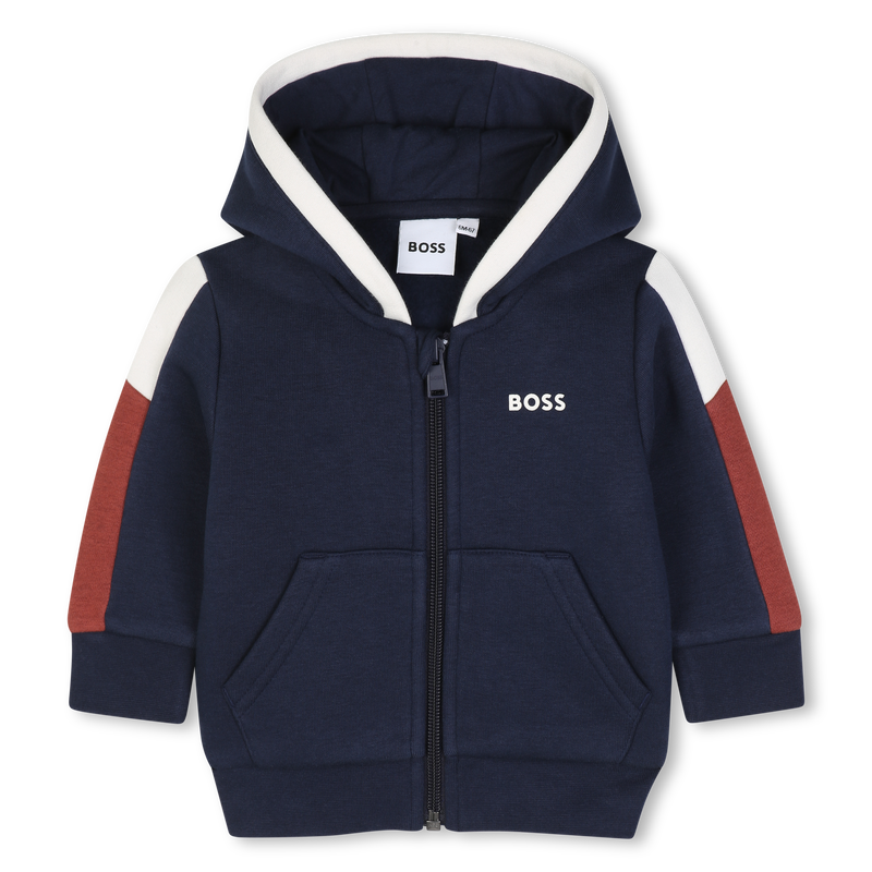 Hooded cardigan BOSS 
                        BOY