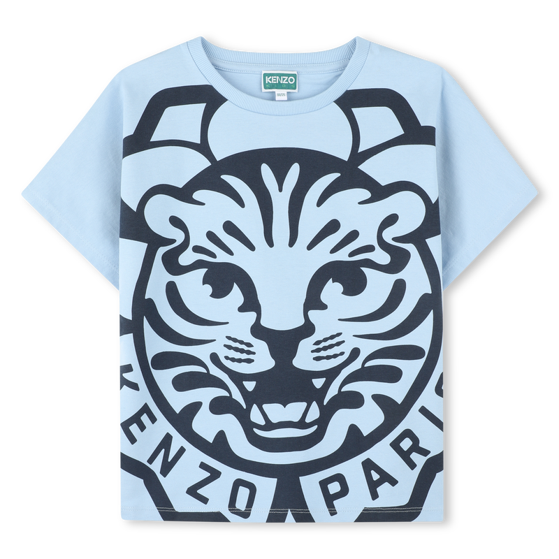 Short-sleeved cotton T-shirt KENZO KIDS 
                        UNISEX
