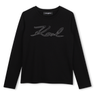 Long Sleeve T-Shirt KARL LAGERFELD KIDS 
                    GIRL
