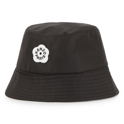 Bucket hat with badge KENZO KIDS UNISEX