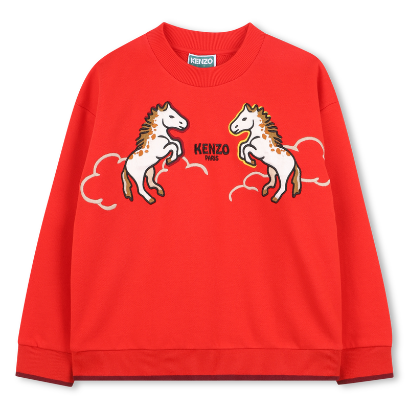 FLEECE SWEATSHIRT KENZO KIDS 
                        BOY