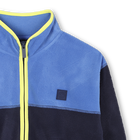 Two-tone fleece cardigan TIMBERLAND 
                    BOY