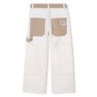 Adjustable twill trousers TIMBERLAND 
                    BOY
