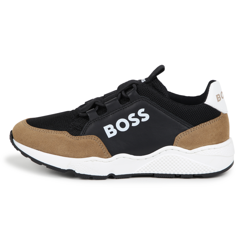 Elasticated lace-up trainers BOSS 
                        BOY