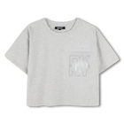Loose-cut cotton T-shirt DKNY 
                    GIRL