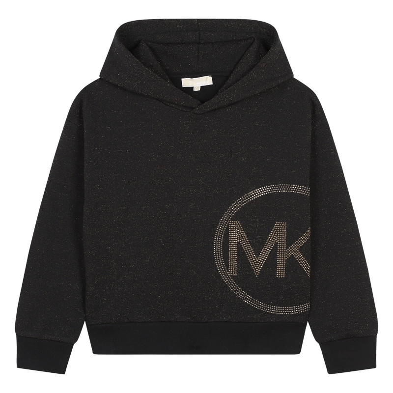 Hooded fleece sweatshirt MICHAEL KORS 
                        GIRL