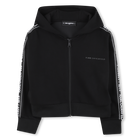 Hooded cardigan KARL LAGERFELD KIDS 
                    GIRL