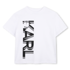 Printed t-shirt KARL LAGERFELD KIDS 
                    BOY