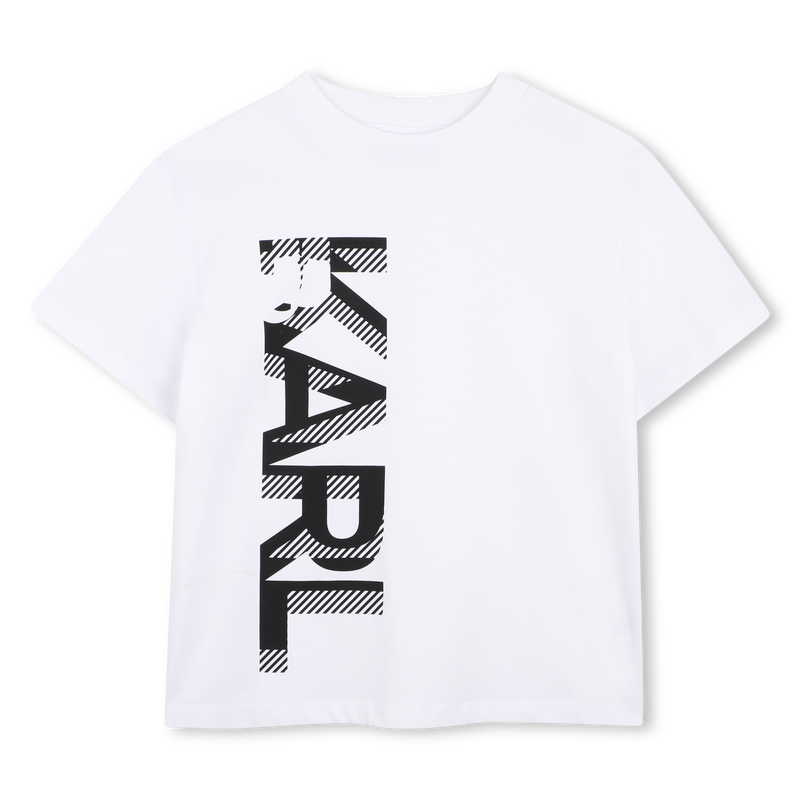 PRINTED T-SHIRT KARL LAGERFELD KIDS 
                        BOY