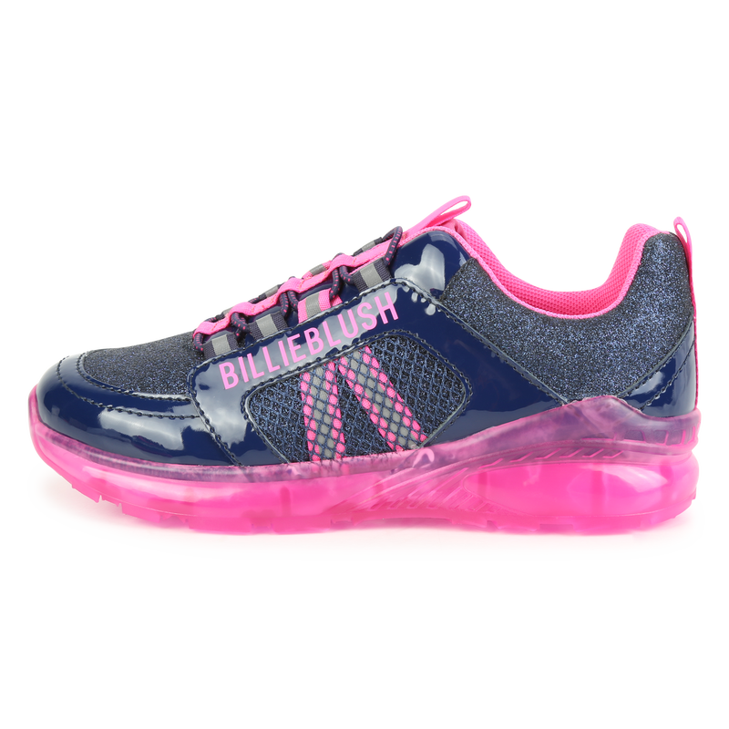 Patent low-top trainers