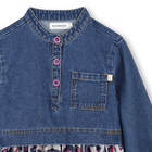 Bi-material dress BILLIEBLUSH 
                    GIRL