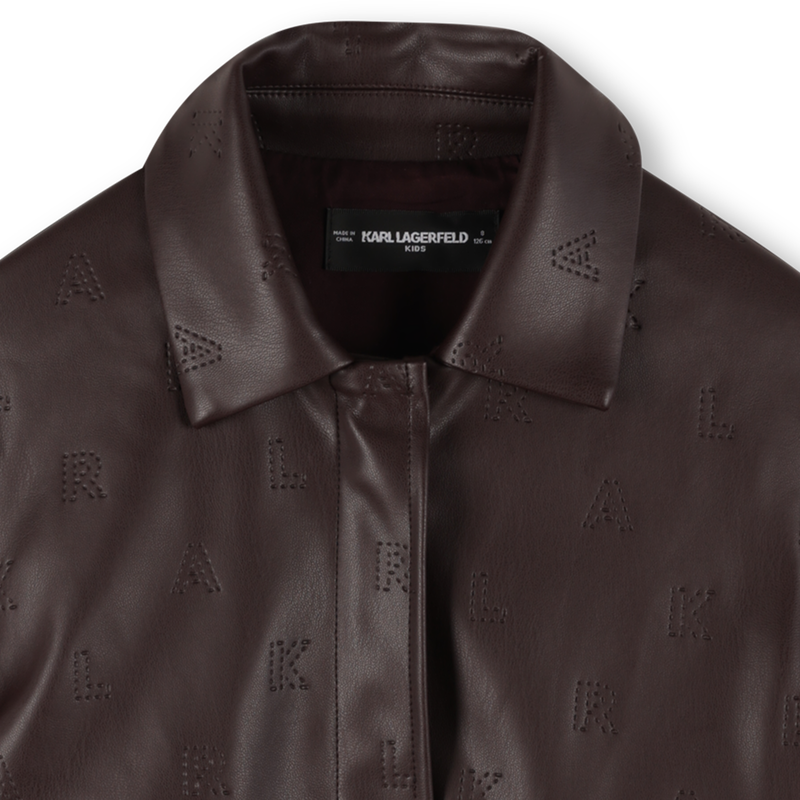 Jacket with zip closure KARL LAGERFELD KIDS 
                        GIRL