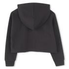 Cropped fleece sweatshirt MARC JACOBS 
                    GIRL