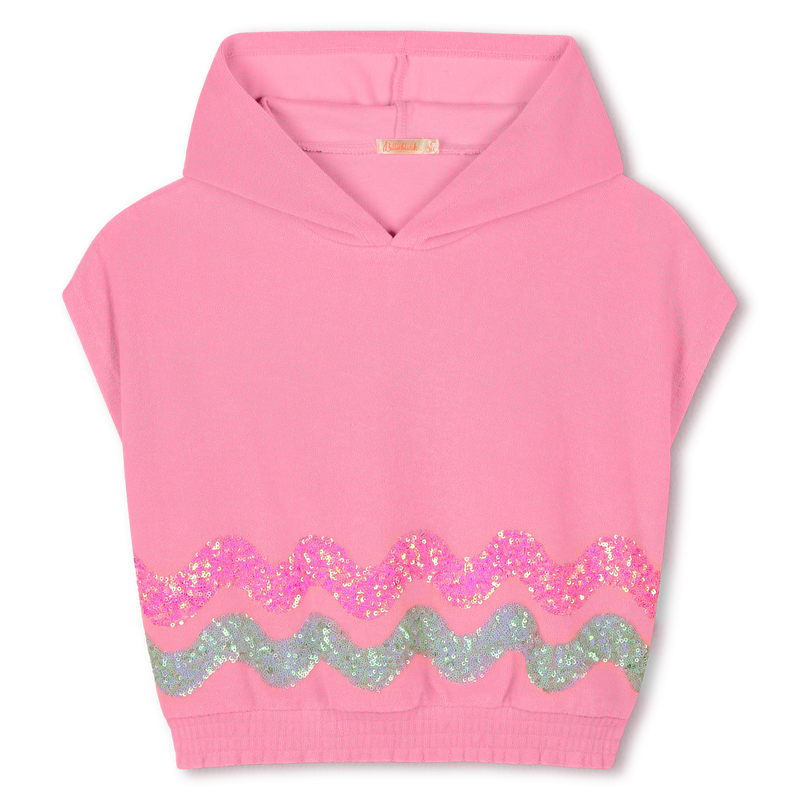 French terry sweatshirt BILLIEBLUSH 
                        GIRL