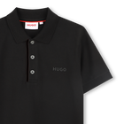 Short-sleeved piqu&eacute; polo shirt HUGO 
                    BOY