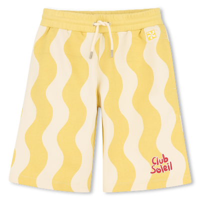 FLEECE BERMUDA SHORTS KIDS AROUND BOY